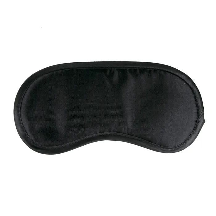 Anal Fetish Collection Black Satin Eye Mask