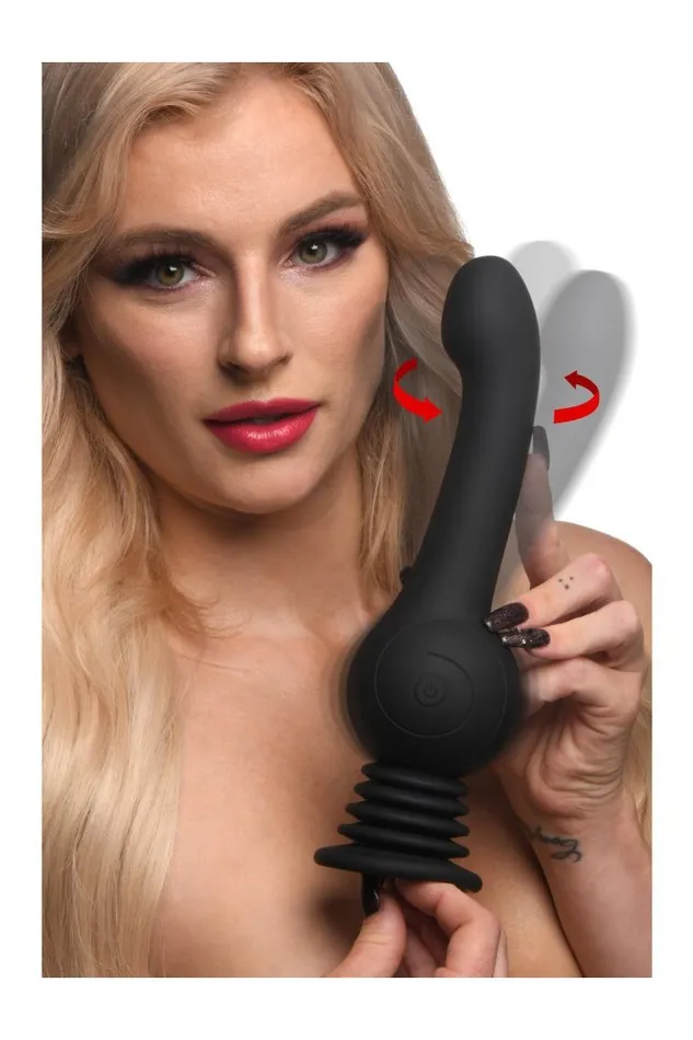 Anal Sd Sex Shaker Silicone Stimulator Black