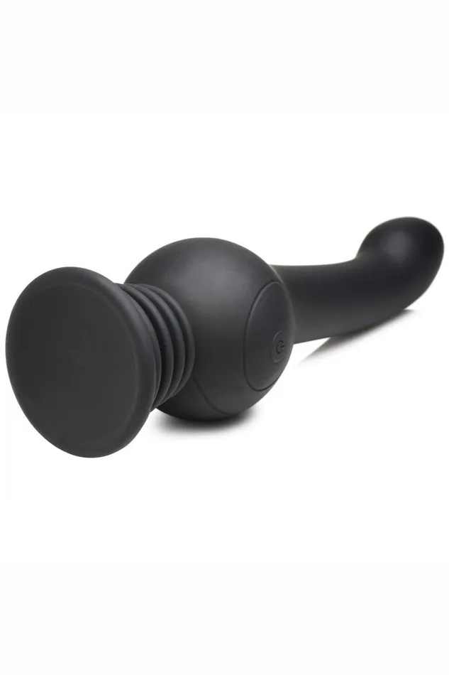 Anal Sd Sex Shaker Silicone Stimulator Black