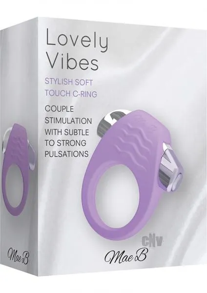 Mae B Stylish Soft Touch C Ring Purple Mae B Lovely Vibes Vibrators Mae B Stylish Soft Touch C Ring Purple Mae B Lovely Vibes Vibrators