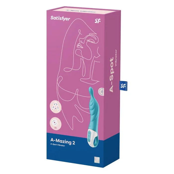 Satisfyer Female Sex Toys Amazing 2 Vibrator Turquoise