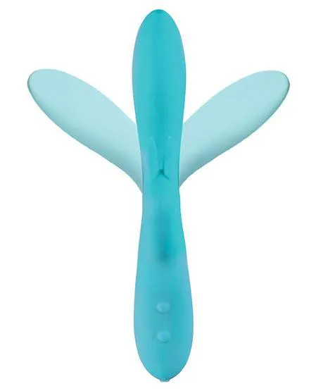 Sensuelle Vibrators Sensuelle Brandii Bendable Rabbit Vibrator Teal Blue Sensuelle Vibrators Sensuelle Brandii Bendable Rabbit Vibrator Teal Blue
