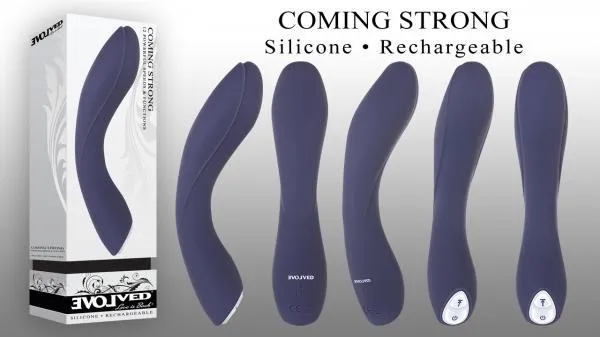 Vibrators Evolved Coming Strong Powerful Blue Vibrator Vibrators Evolved Coming Strong Powerful Blue Vibrator