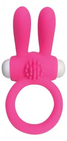 Vibrators Pipedream Neon Rabbit Ring Vibrator Pink