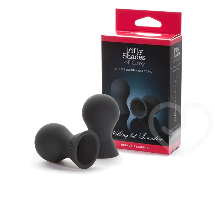 Fifty Shades of Grey Weekend Collection Nothing But Sensation Silicone Nipple Teasers Black FIFTY SHADES Vibrators Fifty Shades of Grey Weekend Collection Nothing But Sensation Silicone Nipple Teasers Black FIFTY SHADES Vibrators
