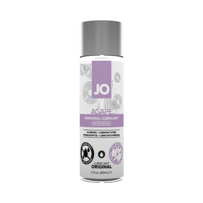 Sexual Health Wellbeing SYSTEM JO JO Agap Original Lubricant WaterBased 2 fl oz 60 ml Sexual Health Wellbeing SYSTEM JO JO Agap Original Lubricant WaterBased 2 fl oz 60 ml