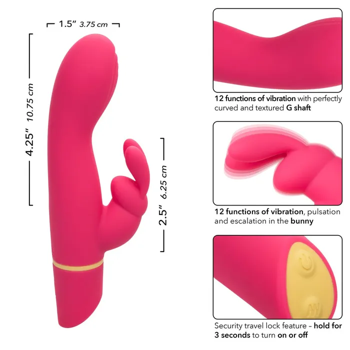 CalExotics Love Bunny Vibrating G Bunny Vibrator Vibrators CalExotics Love Bunny Vibrating G Bunny Vibrator Vibrators