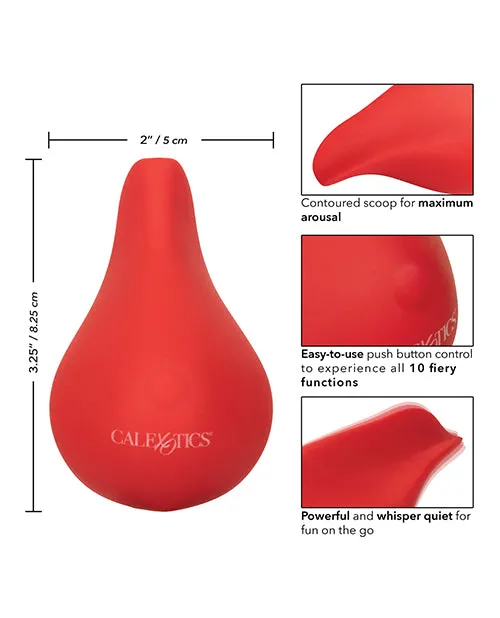 California Exotic Novelties Vibrators Red Hot Glow Red