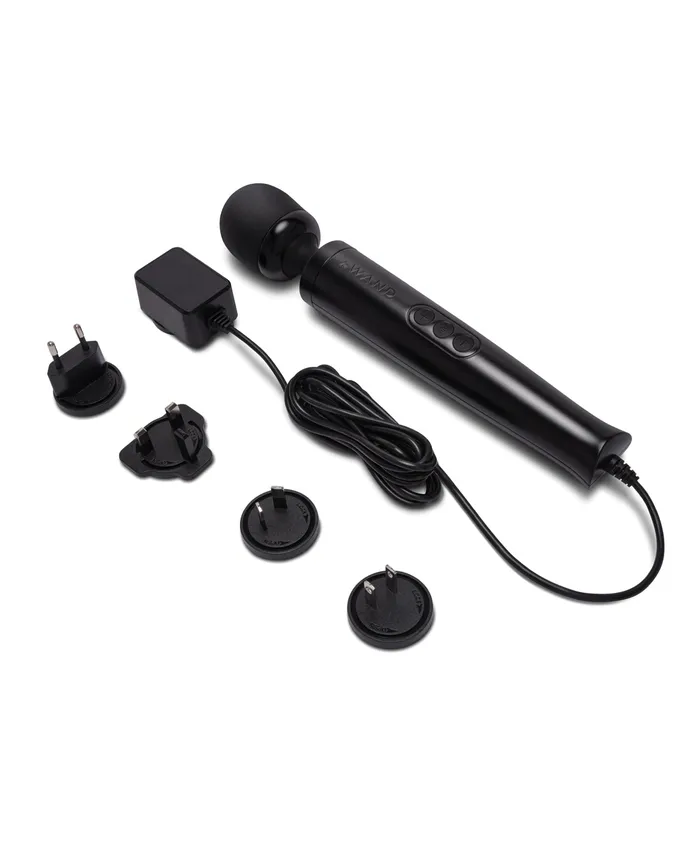 Cotr INC Anal Le Wand Die Cast PlugIn Massager Black