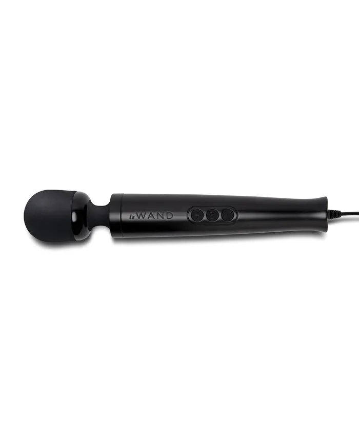 Cotr INC Anal Le Wand Die Cast PlugIn Massager Black