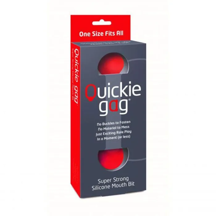 CreativeC Quickie Gag Mouth Bit Red CreativeC Vibrators