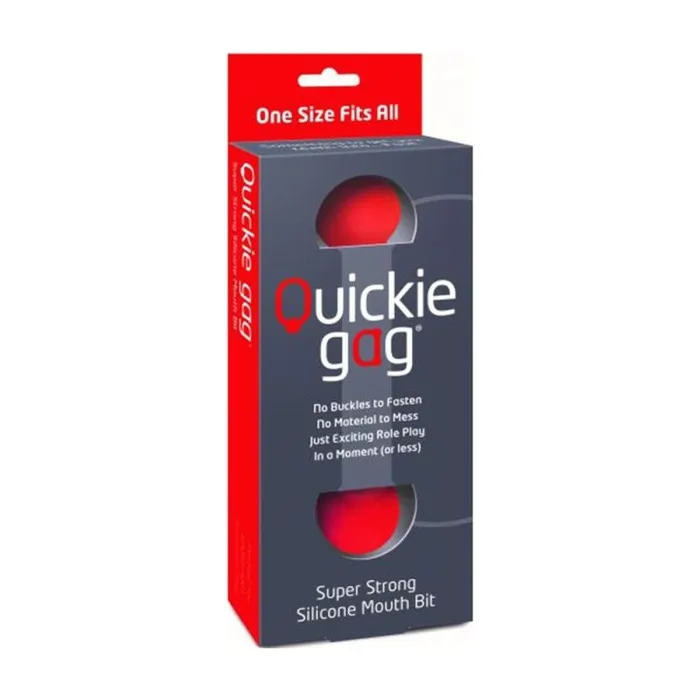 CreativeC Quickie Gag Mouth Bit Red CreativeC Vibrators CreativeC Quickie Gag Mouth Bit Red CreativeC Vibrators