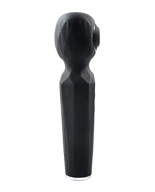 Evolved Rainbow Sucker Wand Black Evolved Novelties INC Vibrators