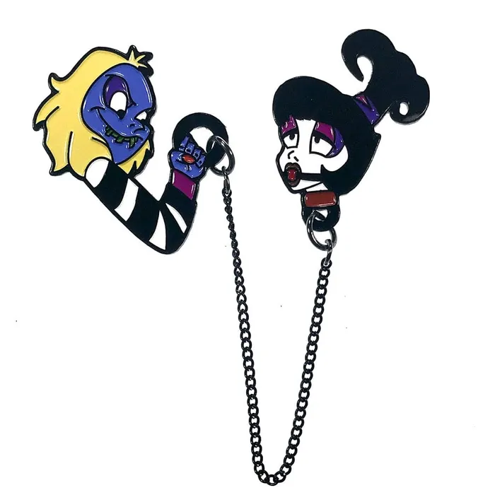 Geeky and Kinky Vibrators Geeky and Kinky Beetle Love Enamel Pin