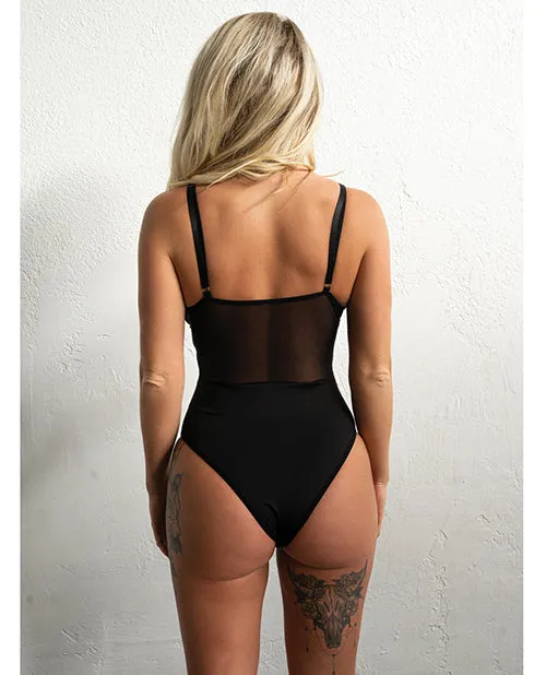 Kixies Signature Bodysuit Black Kixies INC Anal
