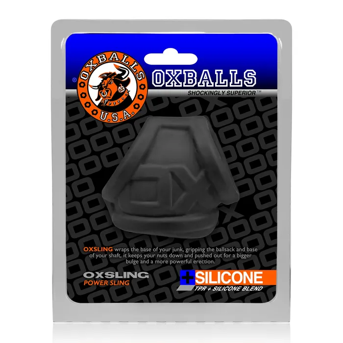OxBalls Anal OxBalls Oxsling Cocksling Black Ice
