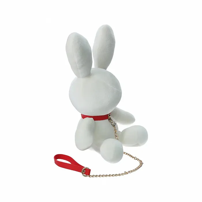 Shots Vibrators Leashed Velvet Rabbit Stuffed Animal Shots Vibrators Leashed Velvet Rabbit Stuffed Animal