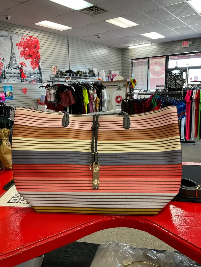 Up4Drea Vibrators Neutral multi color purse inside a purse