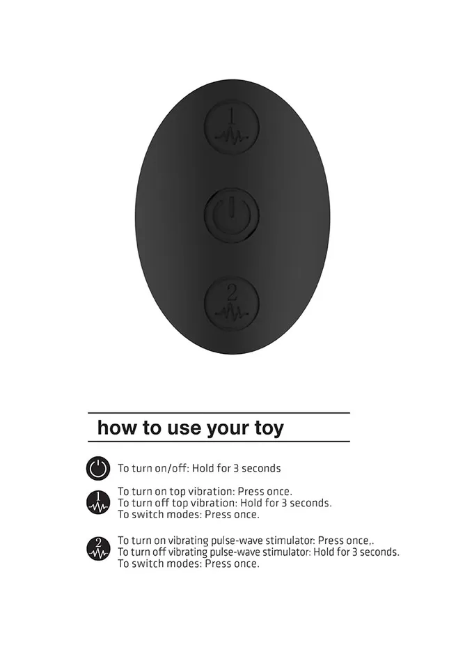 Enora Wand Vibrator Black Shots America Vibrators