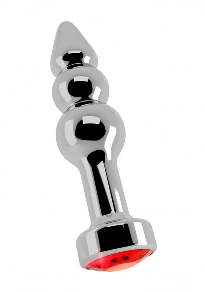 R7 Silver Plug 39 Inch Red Sapphire Shots America Anal