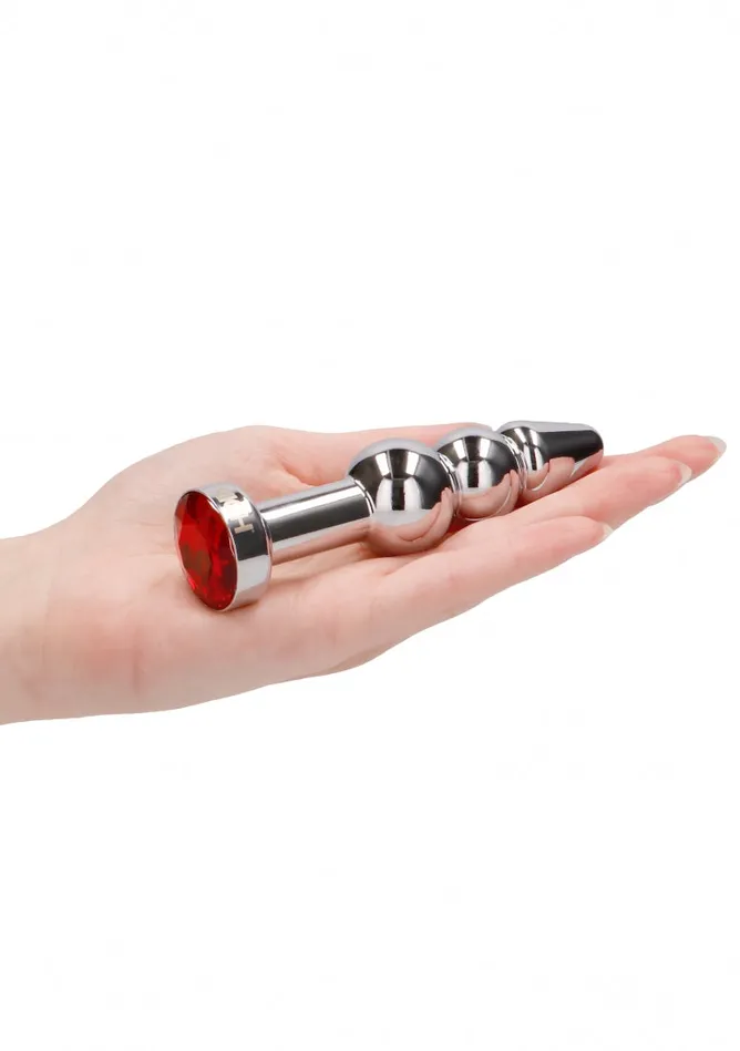 R7 Silver Plug 39 Inch Red Sapphire Shots America Anal