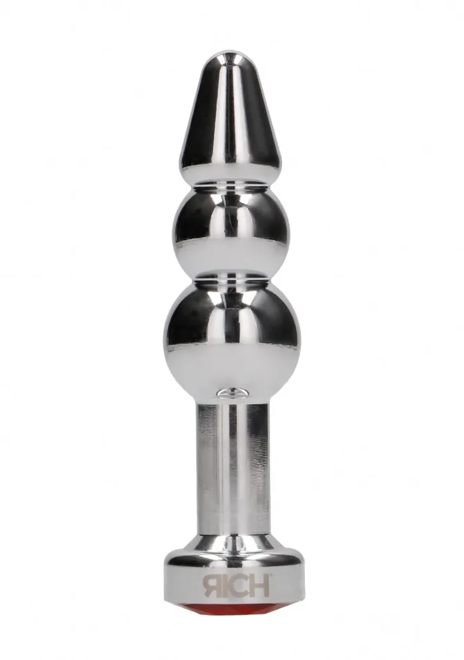 R7 Silver Plug 39 Inch Red Sapphire Shots America Anal