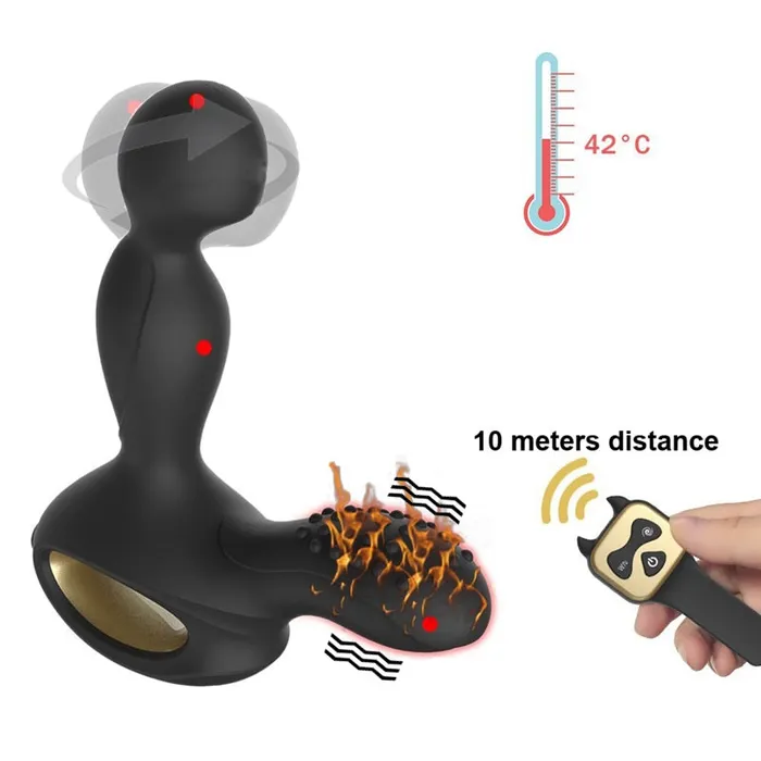 Anal Own Pleasures Heated Rotative Anal Vibrator