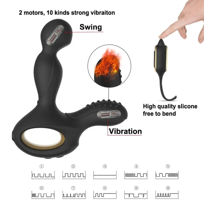 Anal Own Pleasures Heated Rotative Anal Vibrator