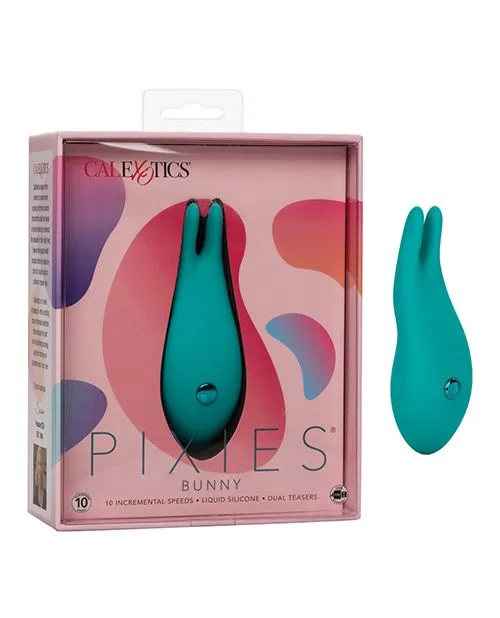 Cal Exotics Vibrators Pixies Bunny Teal