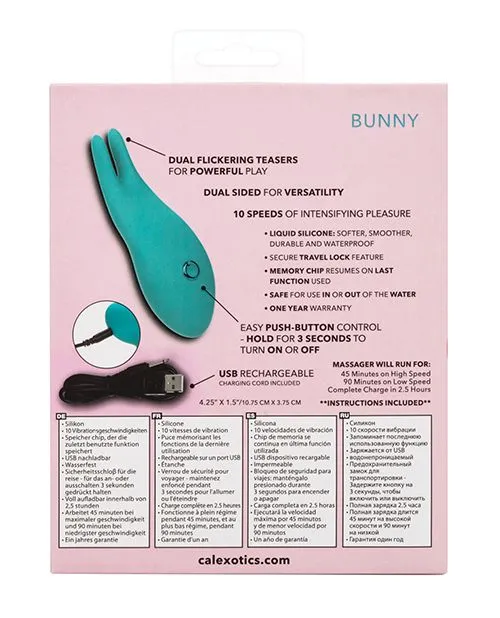 Cal Exotics Vibrators Pixies Bunny Teal Cal Exotics Vibrators Pixies Bunny Teal
