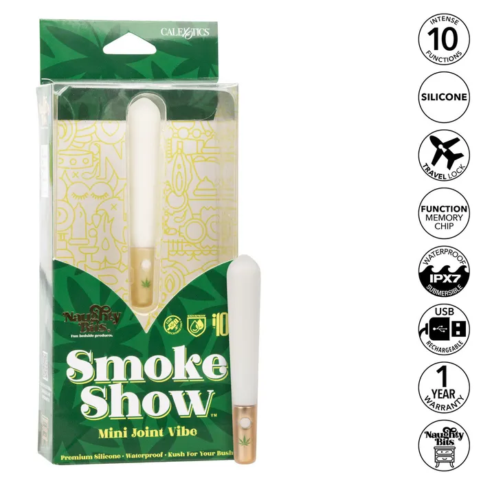 Naughty Bits Smoke Show Mini Joint Vibe Cal Exotics Vibrators