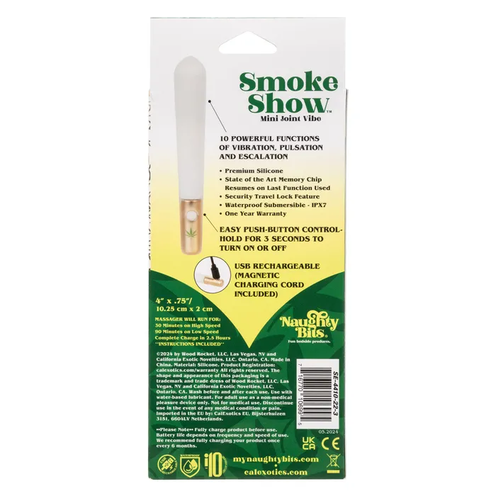 Naughty Bits Smoke Show Mini Joint Vibe Cal Exotics Vibrators Naughty Bits Smoke Show Mini Joint Vibe Cal Exotics Vibrators