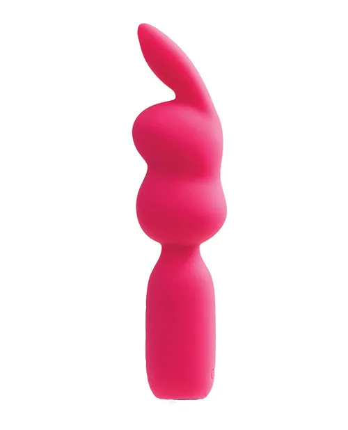VeDO Vibrators VeDO Hopper Bunny Rechargeable Mini Wand Pink
