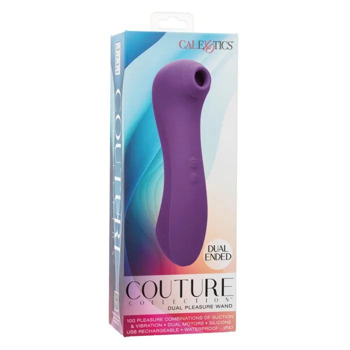 Vibrators Couture Collection Dual Pleasure Wand Cal Exotics Vibrators Couture Collection Dual Pleasure Wand Cal Exotics