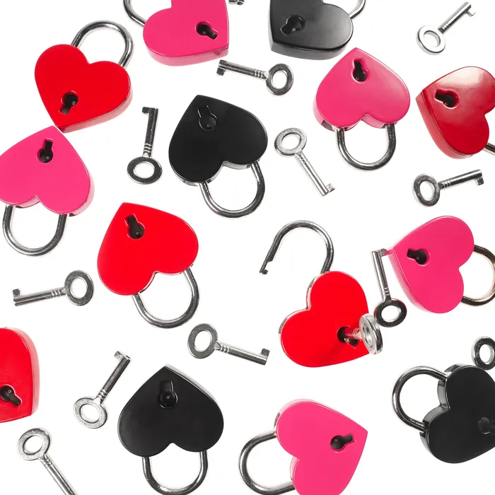 Anal Love Padlocks Set of 5 by Kink Kink Store