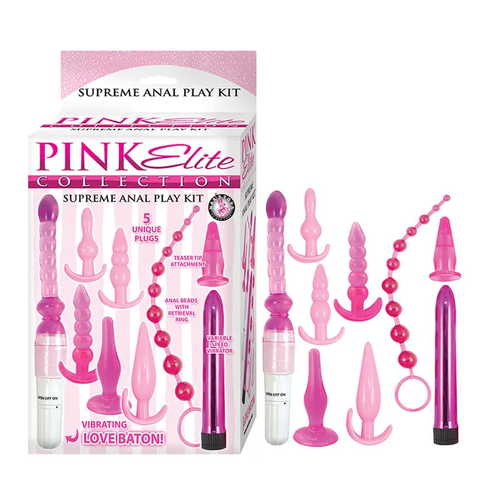 Anal Nasstoys Pink Elite Collec Supreme Anal Play Kit
