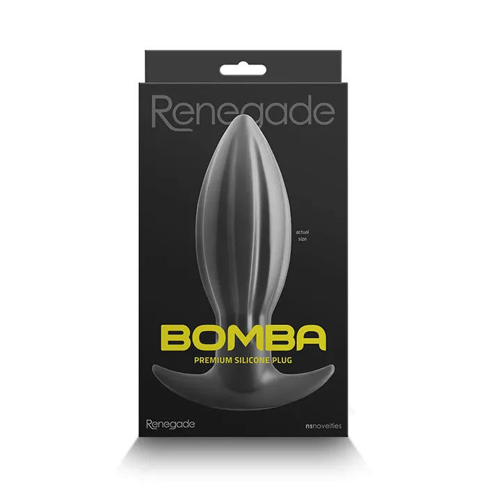 Anal New Sensations Novelties Inc Renegade Bomba Black Medium