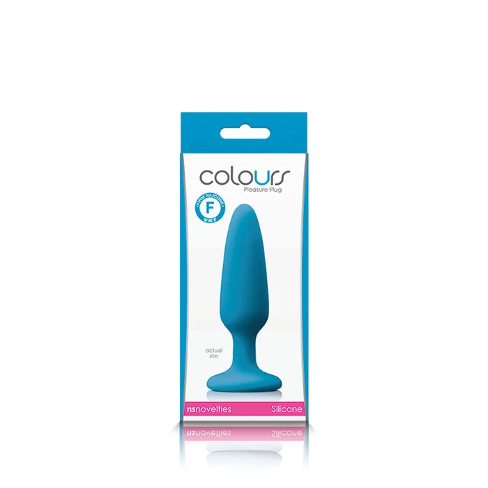 Anal Nsnovelties Colors Pleasures Small Plug Blue