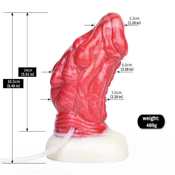 House of Dasein Anal Realistic Dildos Squirting Butt Plug Realistic Silicone Dildo Anal Cock Syringe