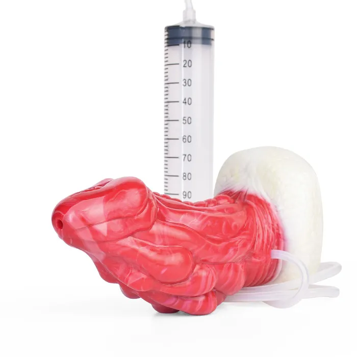 House of Dasein Anal Realistic Dildos Squirting Butt Plug Realistic Silicone Dildo Anal Cock Syringe
