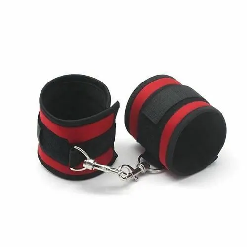 House of Dasein Vibrators Cuffs Shackles Soft Handcuffs Bdsm Beginner Bondage Blue Red Purple Restraints