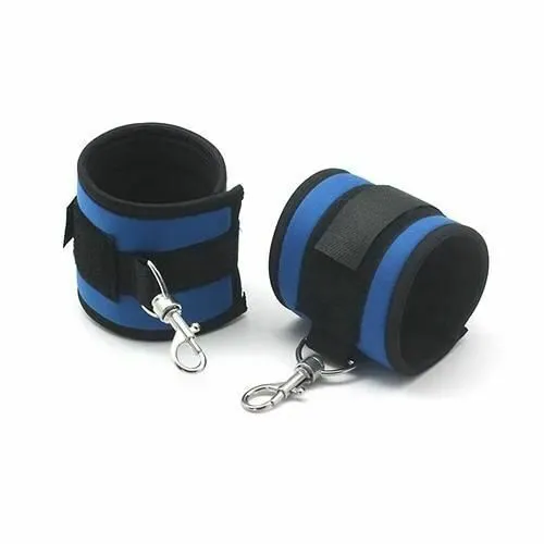 House of Dasein Vibrators Cuffs Shackles Soft Handcuffs Bdsm Beginner Bondage Blue Red Purple Restraints