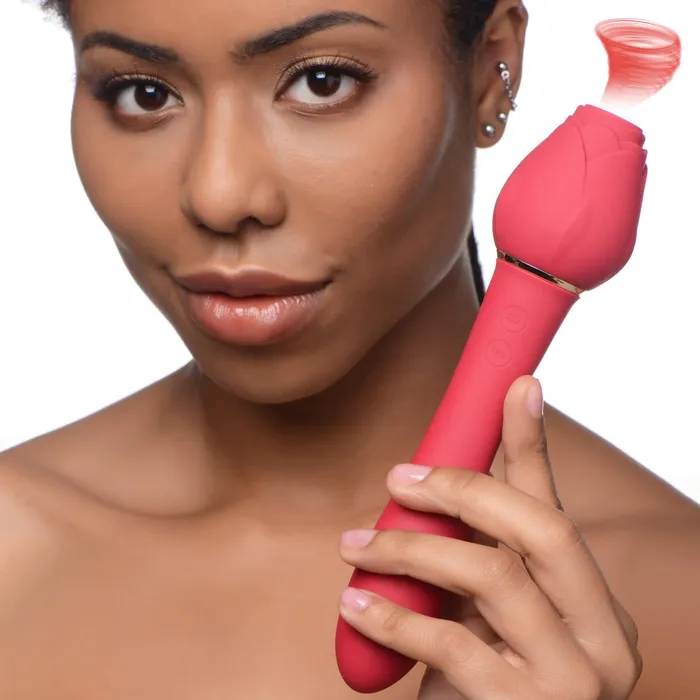 Inmi Vibrators Bloomgasm Sweet Heart Rose 5X Suction Rose