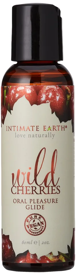 Intimate Earth Wild Cherries Glide 2 Oz New Earth Vibrators
