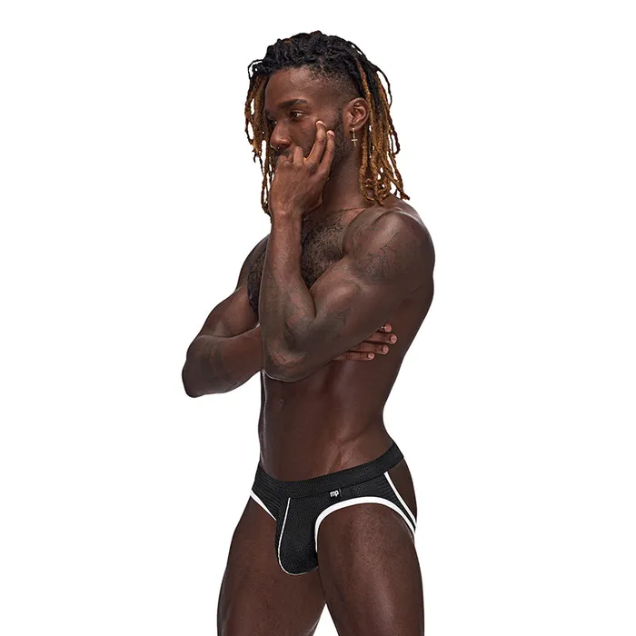 Male Power Anal Mp Sport Mesh Sport Jock Blk Sm