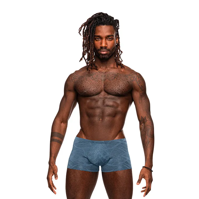 Male Power Vibrators Mp Intermingle Mini Short Blue M
