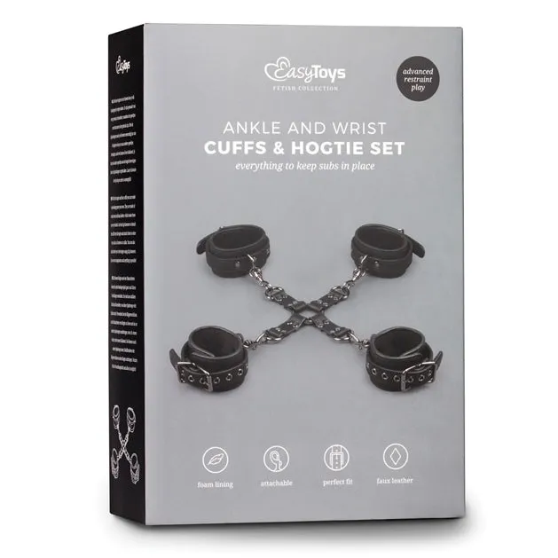 Restraints Easy Toys Cuffs and Hogtie Set