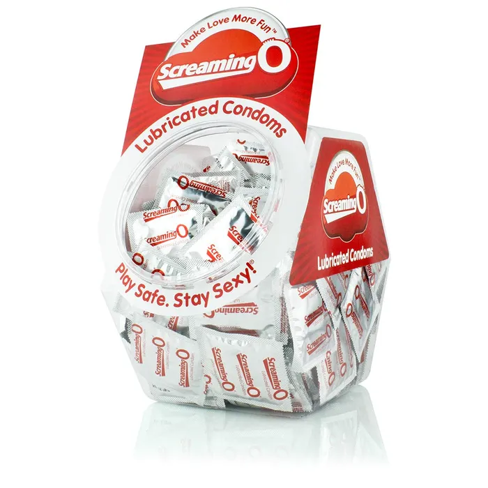 Screaming O Vibrators Screaming O Condom Bowl 144Pcs
