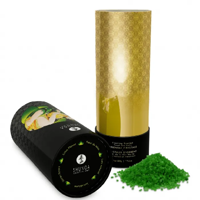 Shunga Oriental Crystals Bath Salt Lotus Flower Scent 500g Vibrators