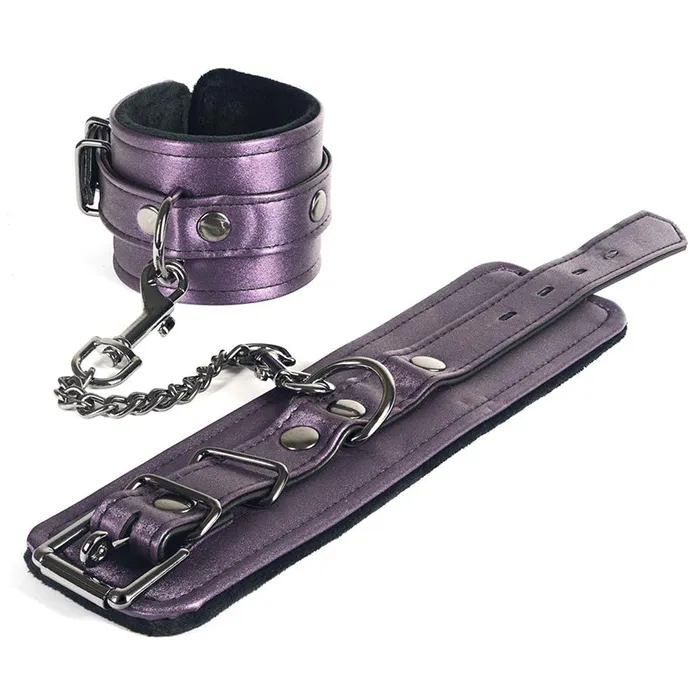 Spartacus Galaxy Legend Wrist Restraints Purple Vibrators